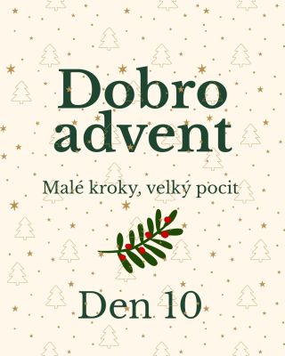 Den 10 🎄! Daří se Vám? No podle Vašich zpráv jo a já mám radost 🤩! Velikou! A teď se na chvilku přesunem do kuchyně…k...