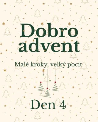 Den 4 🎄! Žádná náročná práce…kvůli dnešnímu úkolu se vlastně ani nemusíme zvednout z gauče (ale jako mohli bysme) a přece...