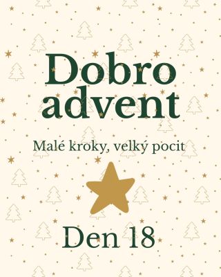 Den 18 🎄! Kámošiiii, už jen pár dní nám zbývá do Štědrého dne…a budou tu dárky. Čili - přibudou zase nové, další věci do...